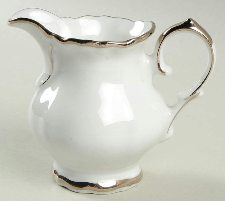 Elegance (Platinum) Mini Creamer by Royal Castle-1