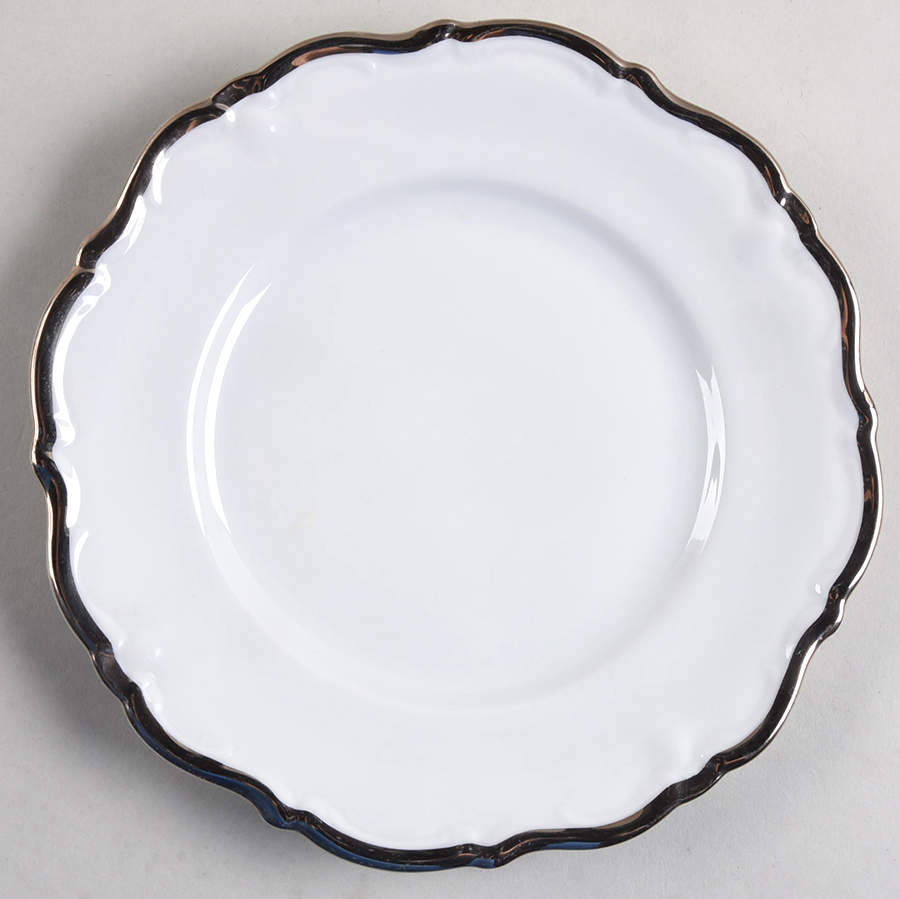 Elegance (Platinum) Salad Plate by Royal Castle-1