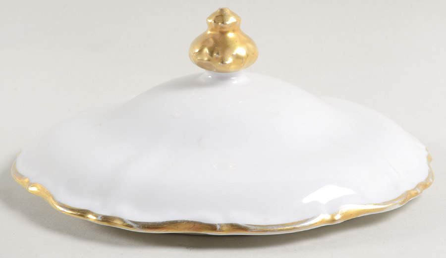 Elegance (Gold) Lid for Round Vegetable by Royal Castle-1