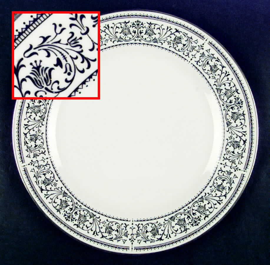 Georgian Dinner Plate by Royal Castle-1