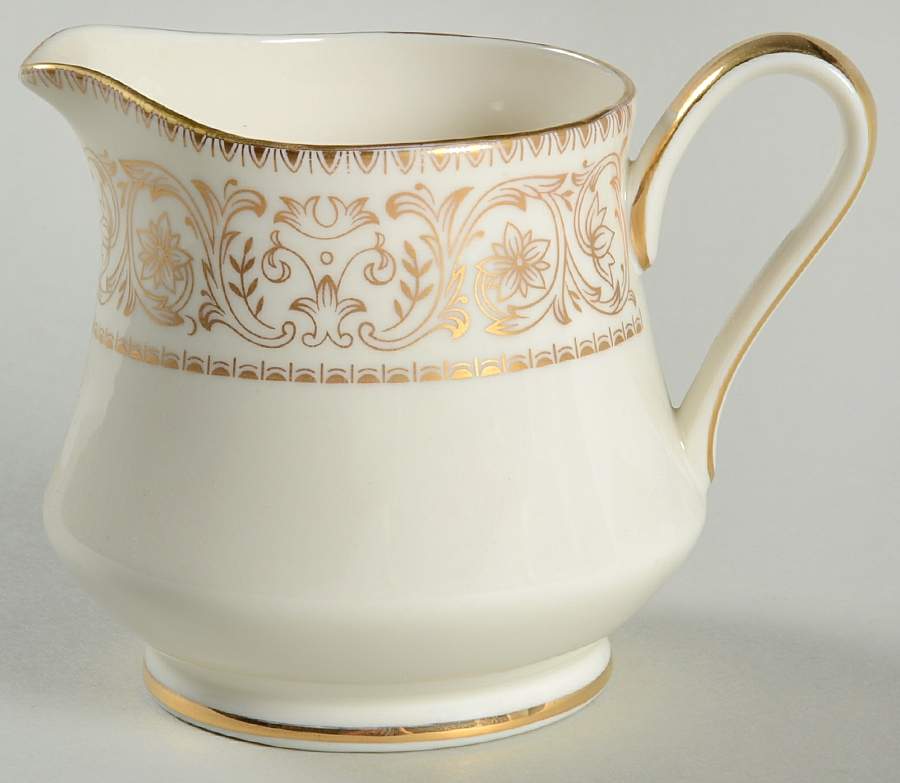 Gold Accent Creamer by Royal Castle-1