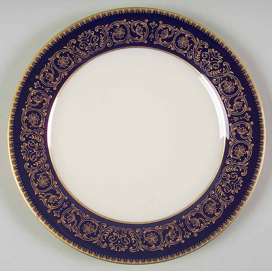 Heritage Cobalt Blue Dinner Plate by Royal Castle-1