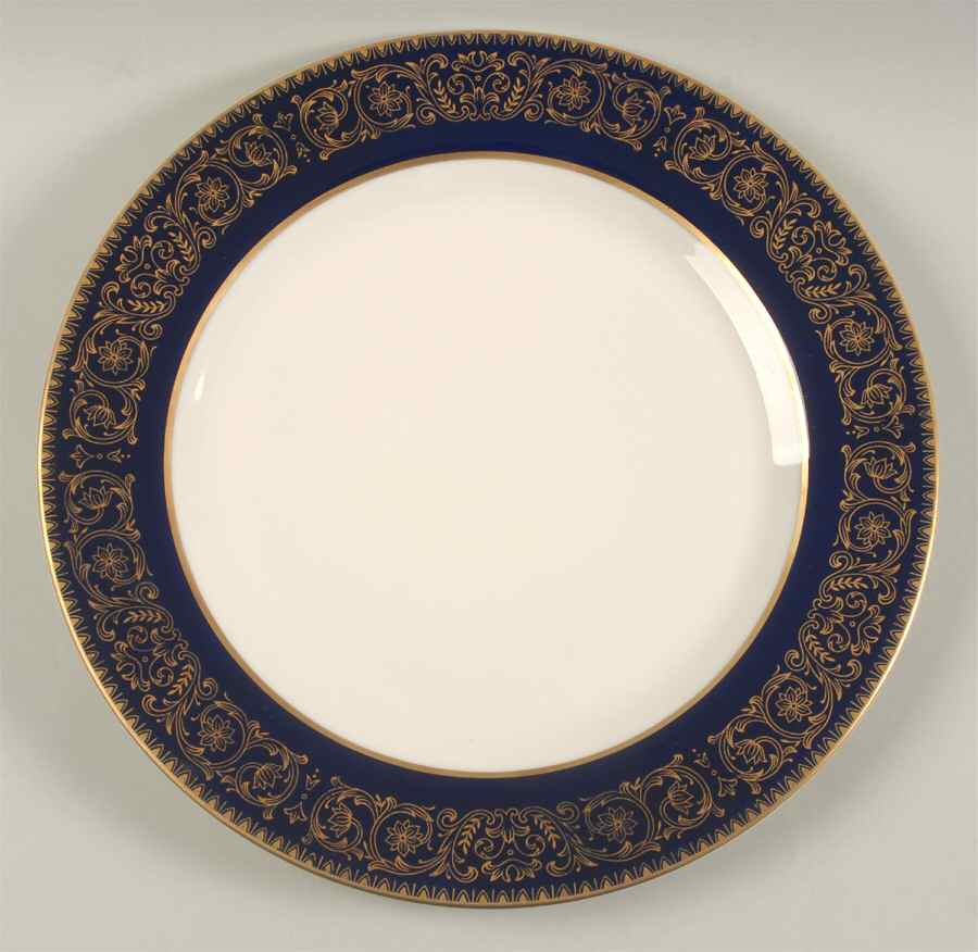Heritage Cobalt Blue 12" Chop Plate (Round Platter) by Royal Castle-1