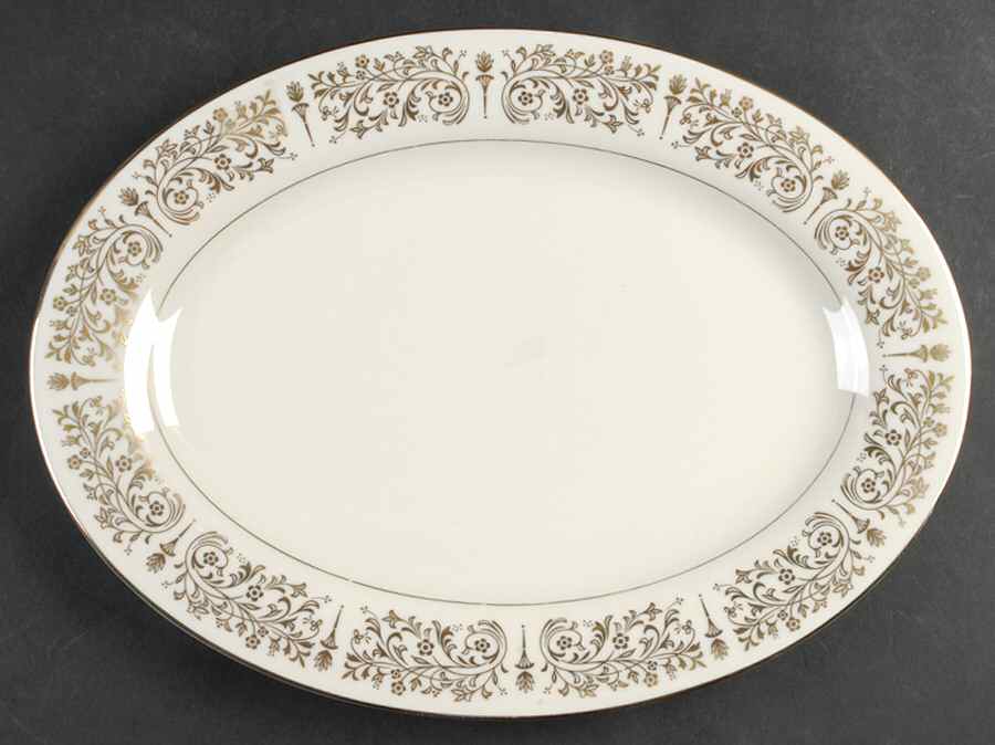 Legacy 14" Oval Serving Platter by Royal Castle-1