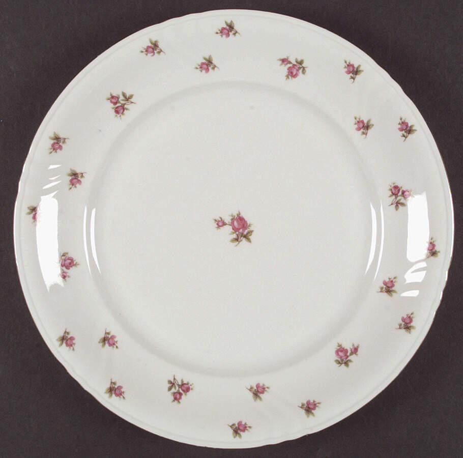 Old Dresden Dinner Plate by Royal Castle-1