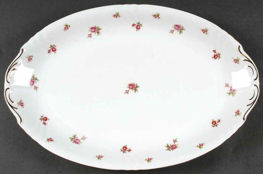 Old Dresden 15" Oval Serving Platter by Royal Castle-1