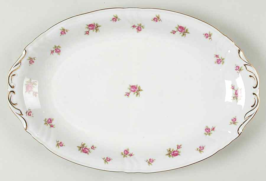 Old Dresden 13" Oval Serving Platter by Royal Castle-1