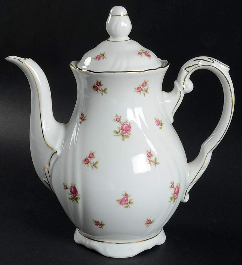 Old Dresden Coffee Pot & Lid by Royal Castle-1