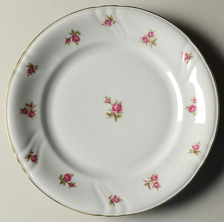 Old Dresden Salad Plate by Royal Castle-1