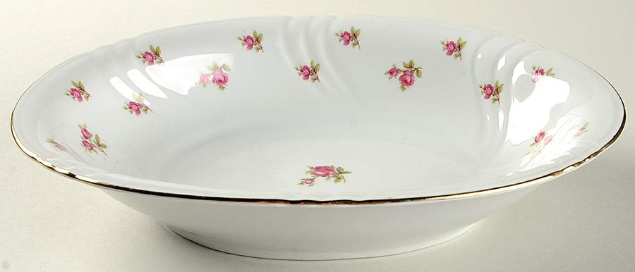 Old Dresden 10" Oval Vegetable Bowl by Royal Castle-1