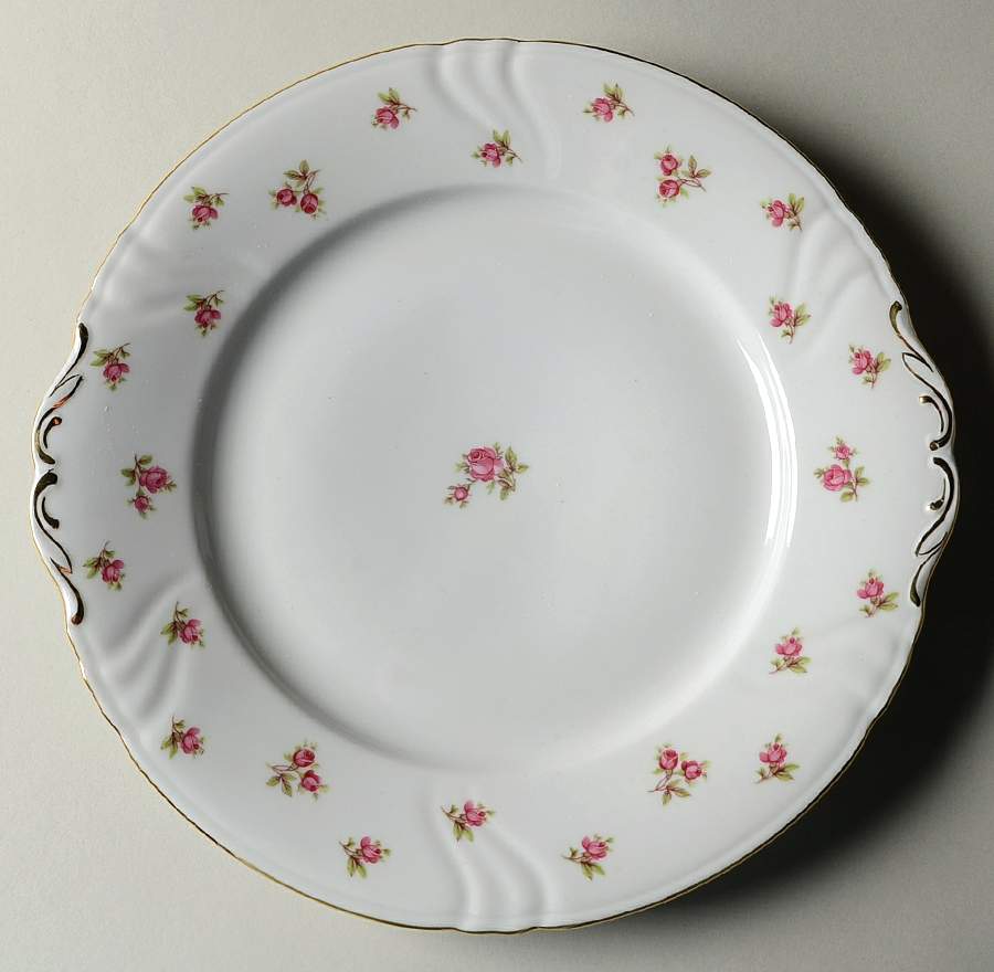 Old Dresden Handled Cake Plate by Royal Castle-1