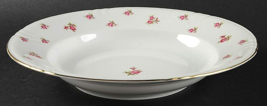 Old Dresden Rim Soup Bowl by Royal Castle-1