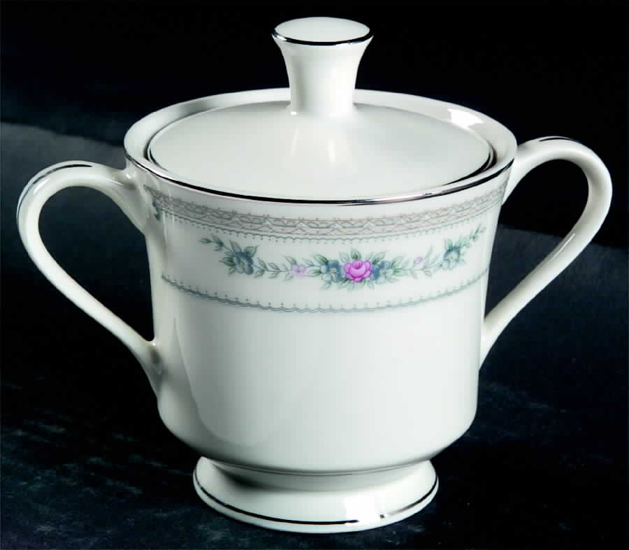 Serenity Sugar Bowl & Lid by Royal Castle-1