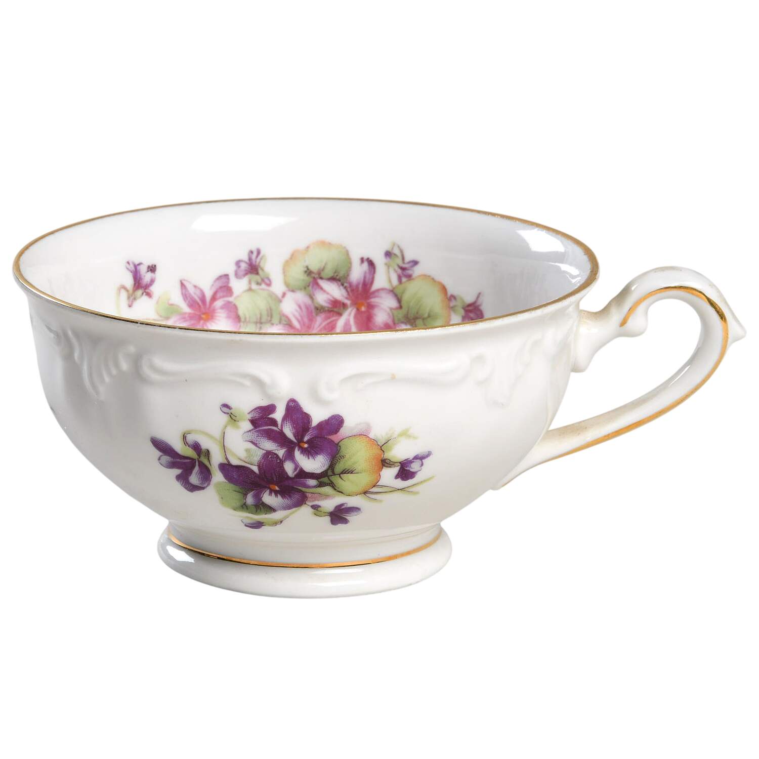 Violet of The Alps Footed Cup by Royal Castle-1