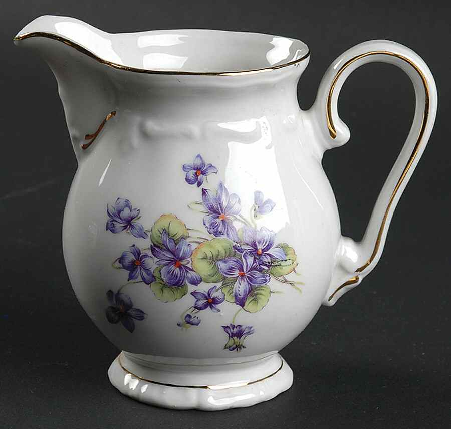 Violet of The Alps Creamer by Royal Castle-1
