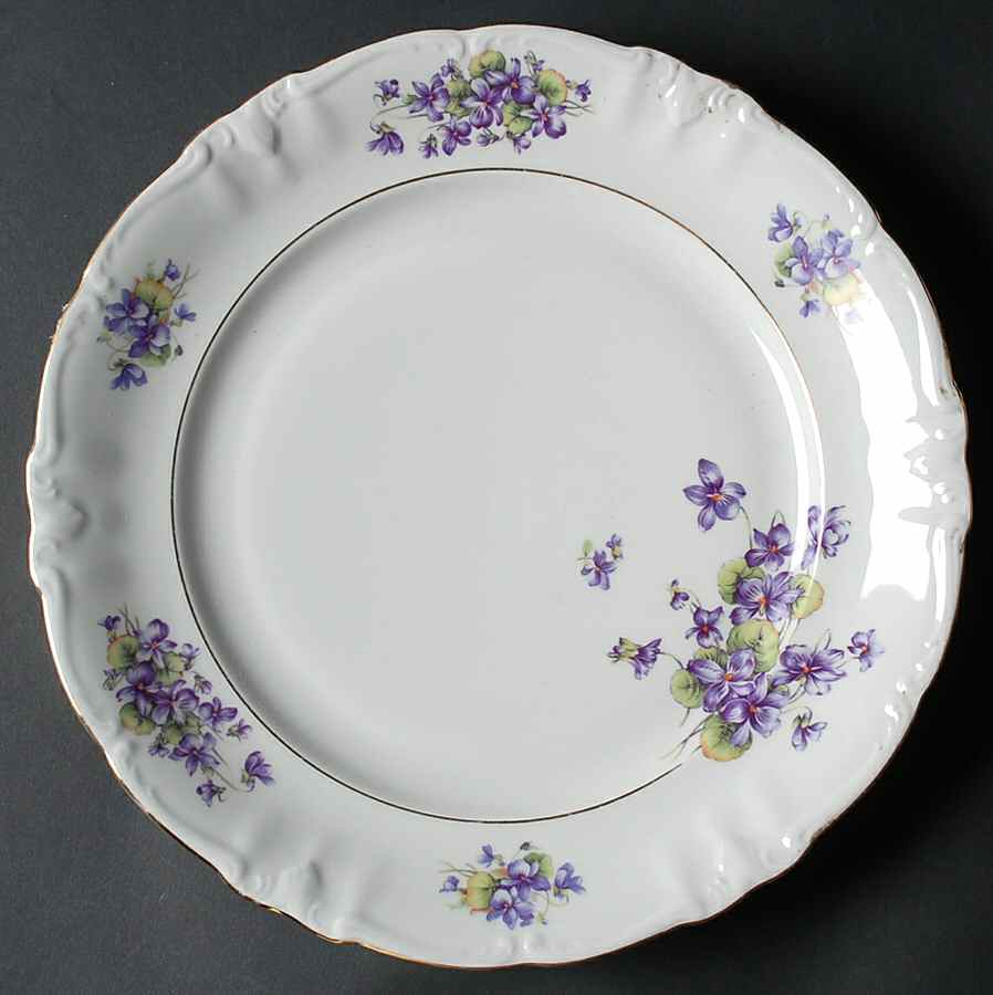Violet of The Alps 12" Chop Plate (Round Platter) by Royal Castle-1
