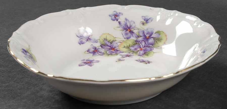 Violet of The Alps Fruit/Dessert (Sauce) Bowl by Royal Castle-1