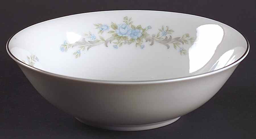 Blue Fantasy Coupe Cereal Bowl by Royal Court-1