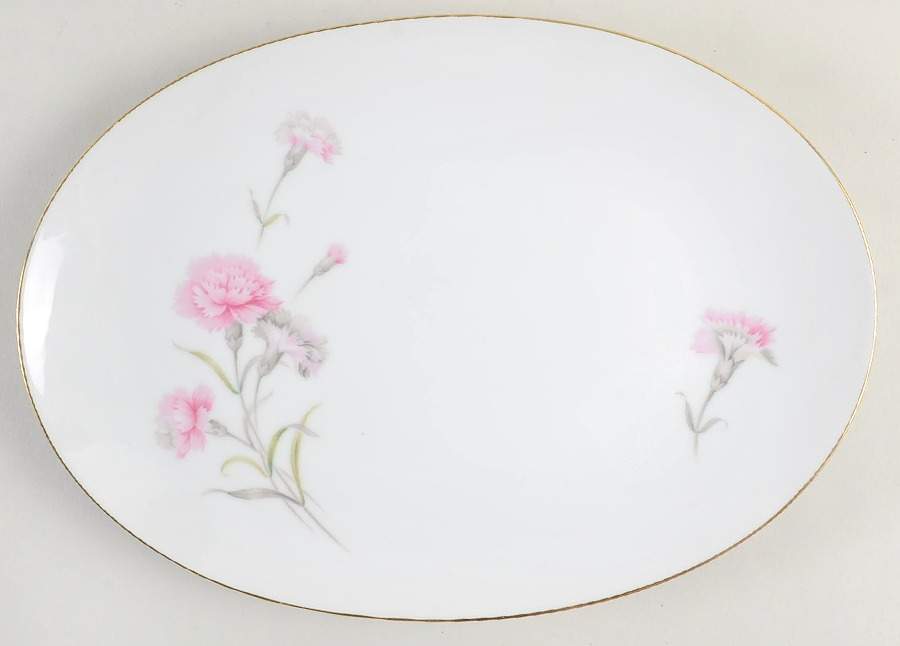 Carnation 12" Oval Serving Platter by Royal Court-1