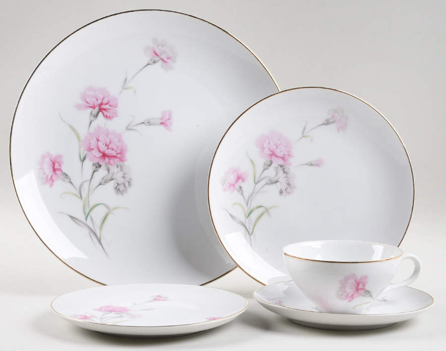 Carnation 5 Piece Place Setting by Royal Court-1