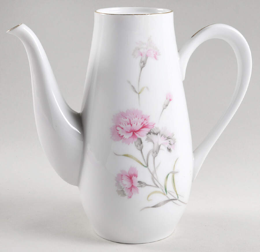 Carnation Coffee Pot No Lid by Royal Court-1