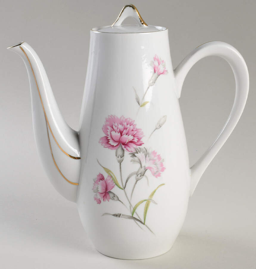 Carnation Coffee Pot & Lid by Royal Court-1