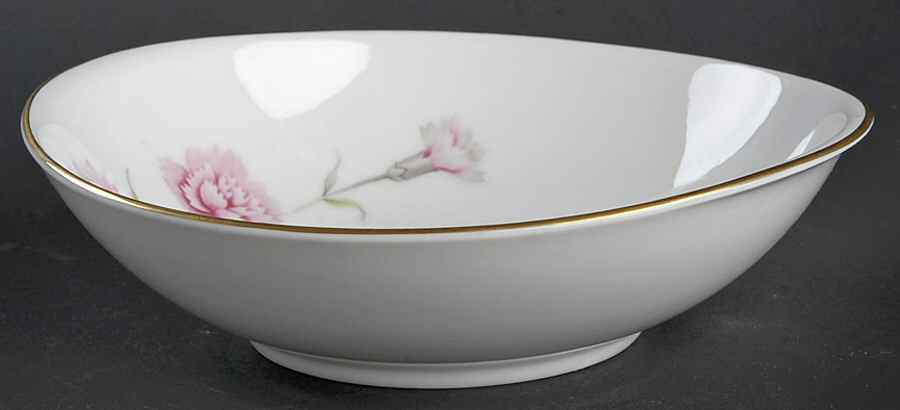 Carnation Lugged Soup Bowl by Royal Court-1