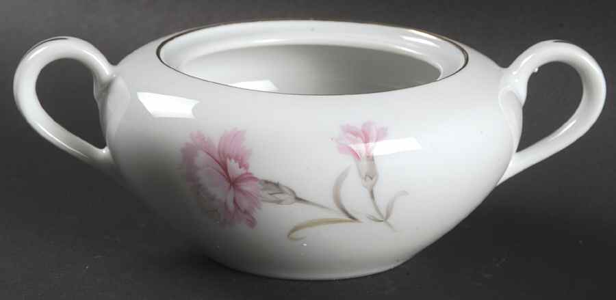 Carnation Sugar Bowl No Lid by Royal Court-1