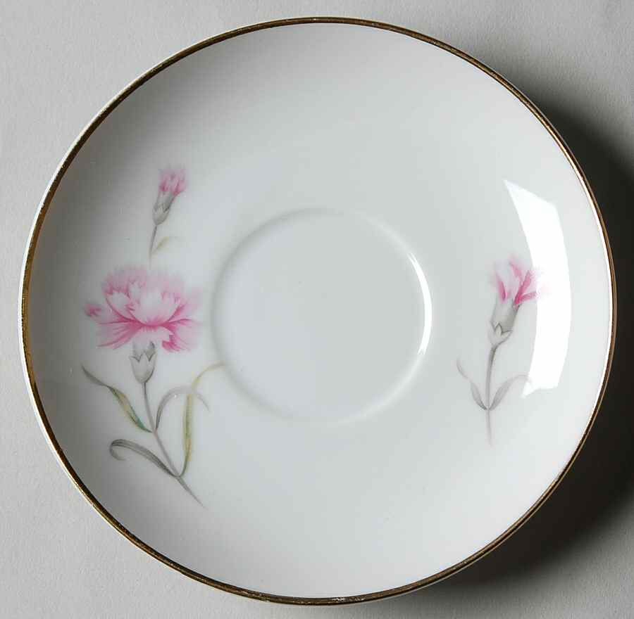 Carnation Saucer for Demitasse Cup by Royal Court-1