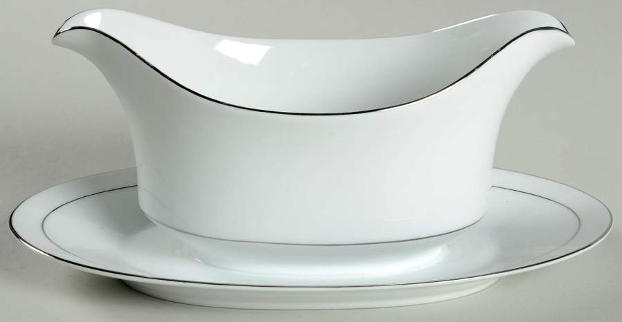 Colony Gravy Boat with Attached Underplate by Royal Court-1