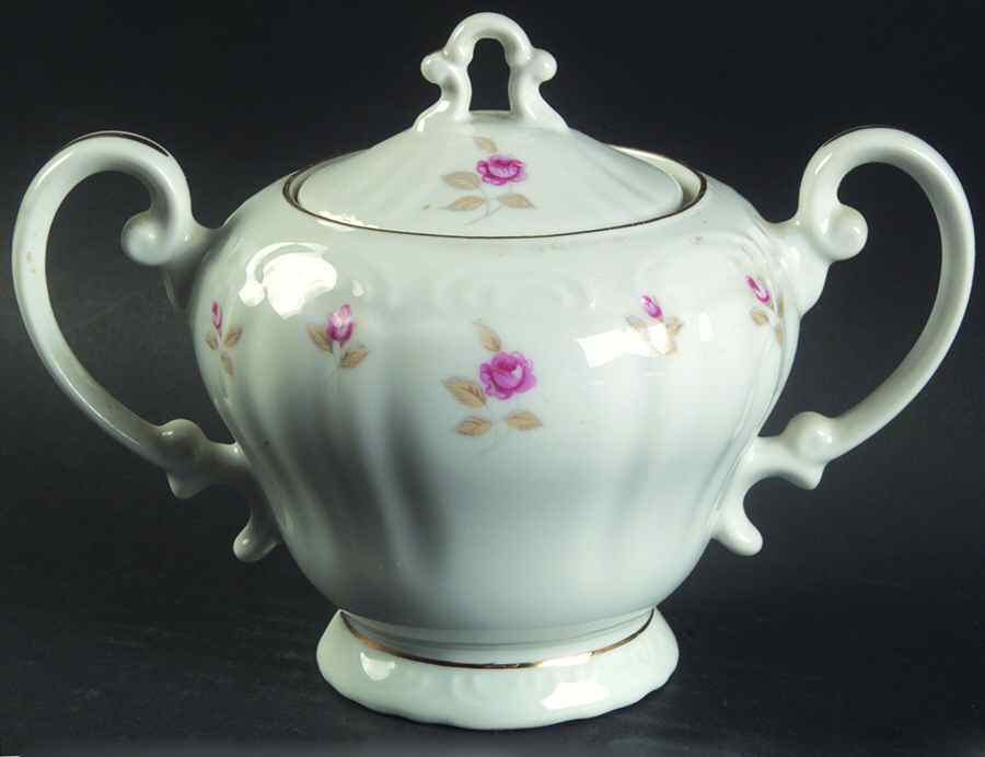 Du Barry Sugar Bowl & Lid by Royal Court-1