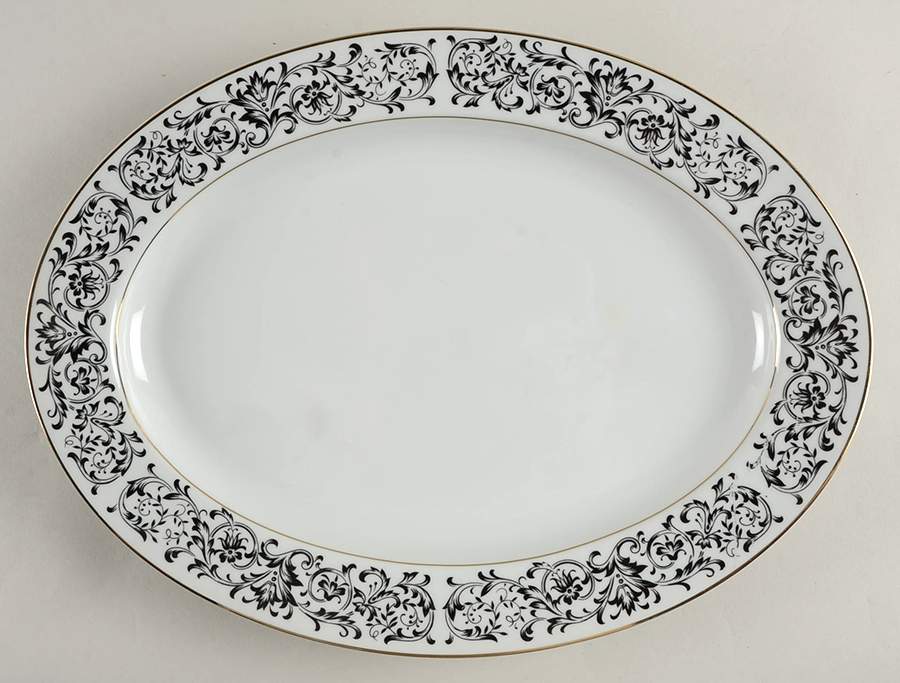 Seville 14" Oval Serving Platter by Royal Court-1