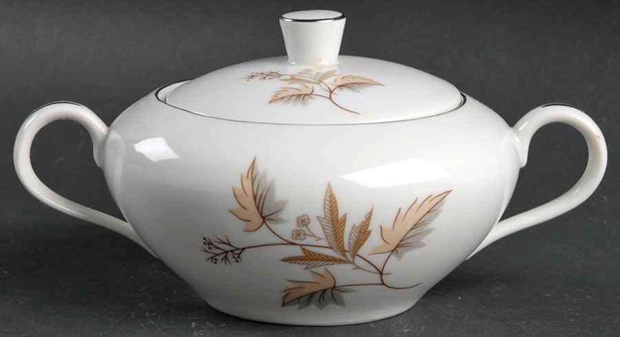 Shelley Sugar Bowl & Lid by Royal Court-1