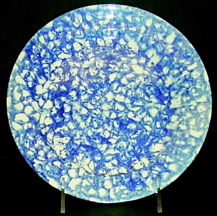 Town and Country Blue (Black Trim) Salad Plate by Royal Cumberland-1