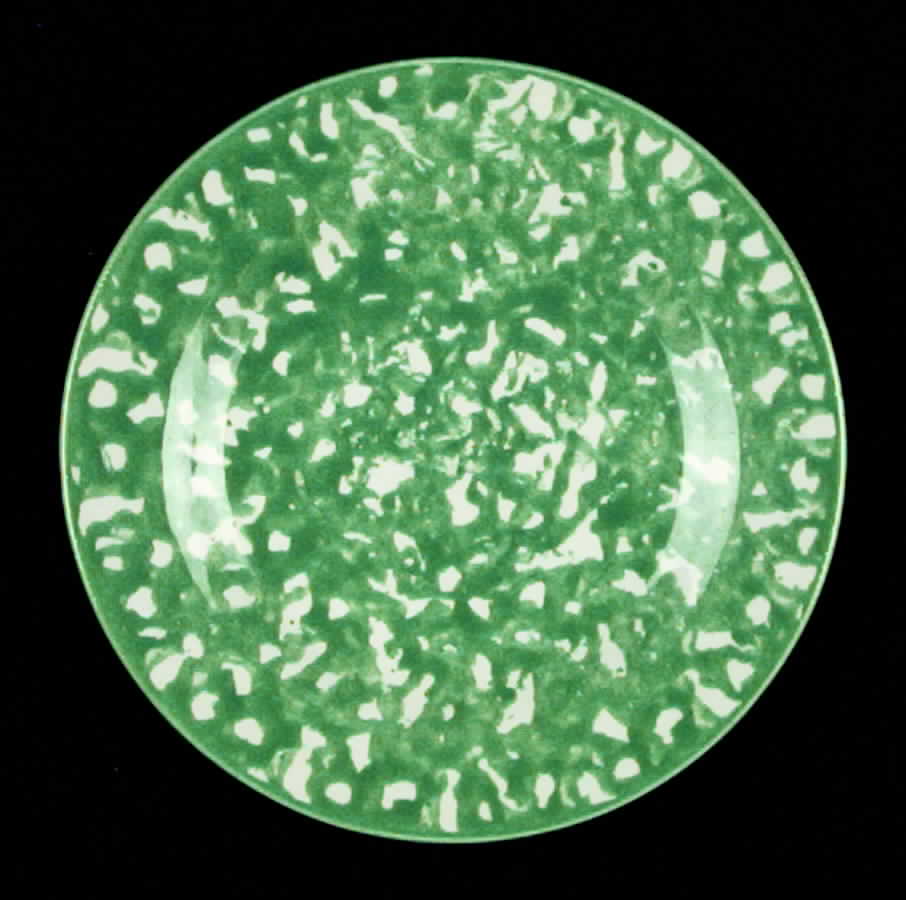 Town and Country Green Bread & Butter Plate by Royal Cumberland-1