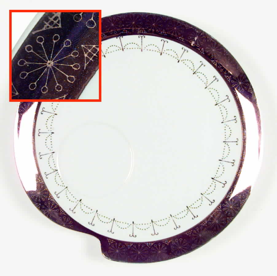 Celestial Snack Plate by Royal Crown (Japan)-1