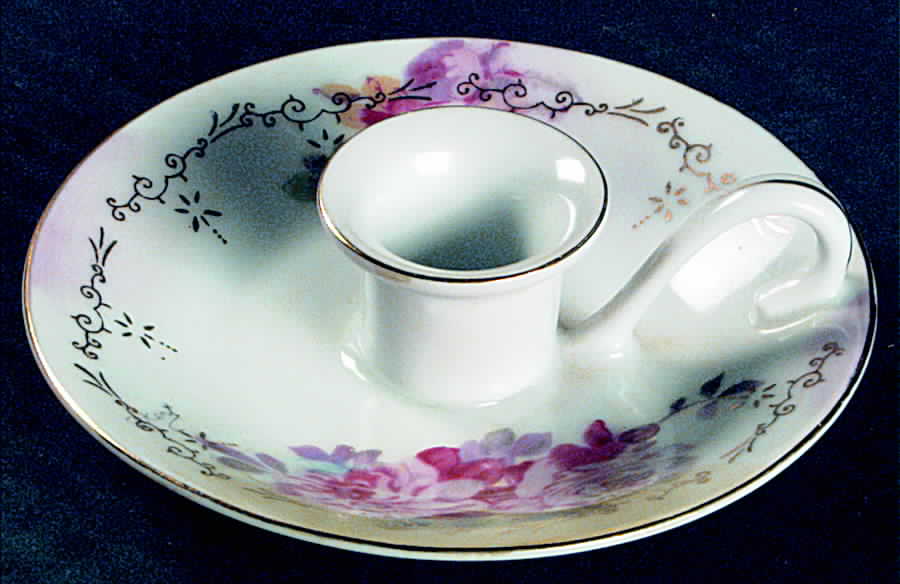 Chantilly Rose Candleholder by Royal Crown (Japan)-1