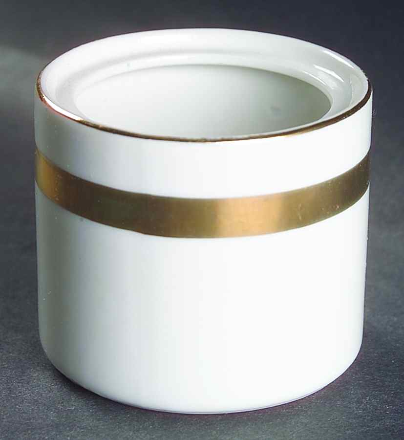 Contemporary Gold Mini Sugar Bowl No Lid by Royal Crown (Japan)-1
