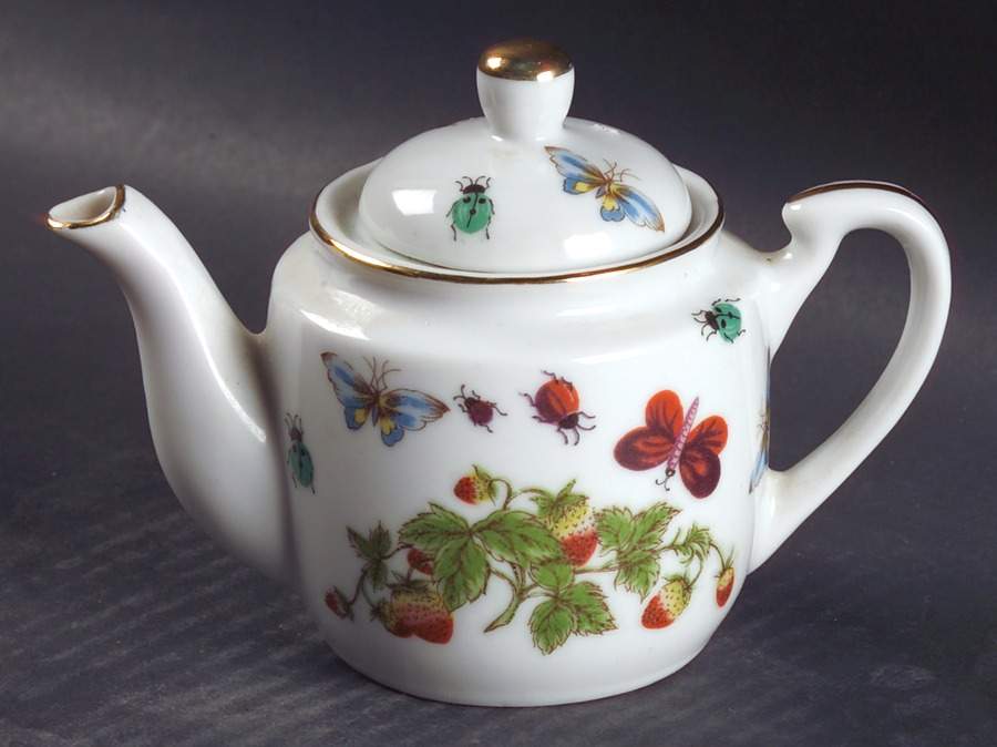 Spring Time Individual Teapot & Lid by Royal Crown (Japan)-1