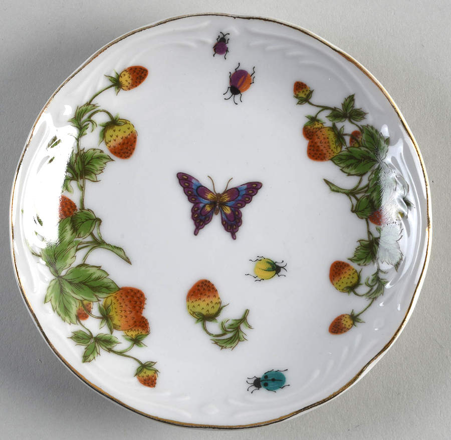 Spring Time Coupe Bread & Butter Plate by Royal Crown (Japan)-1