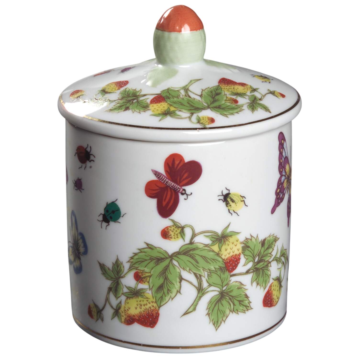 Spring Time Medium Canister & Lid by Royal Crown (Japan)-1