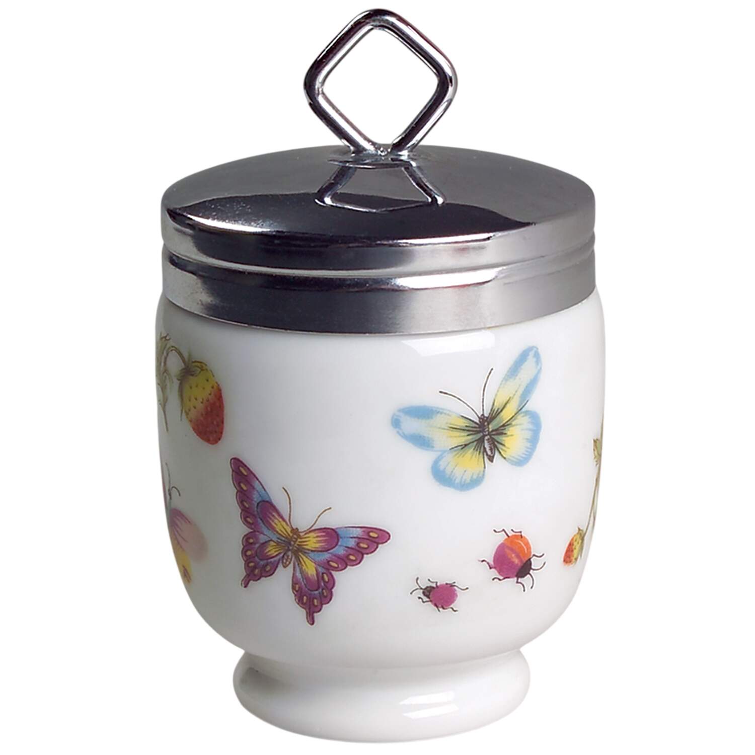 Spring Time Egg Coddler & Lid by Royal Crown (Japan)-1
