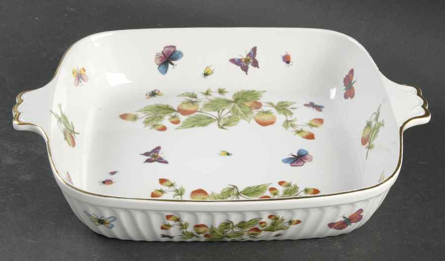 Spring Time 12" Square Baker by Royal Crown (Japan)-1