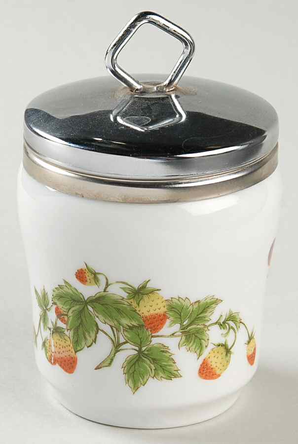 Spring Time Egg Coddler & Lid by Royal Crown (Japan)-1