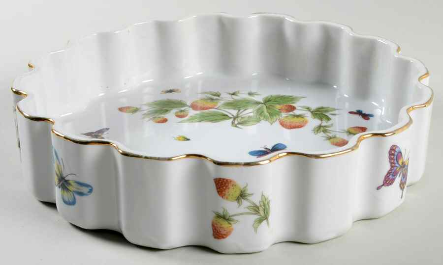 Spring Time Large Oven-To-Table Quiche by Royal Crown (Japan)-1