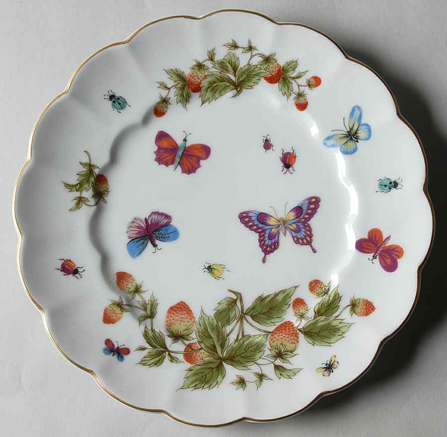 Spring Time Salad Plate by Royal Crown (Japan)-1