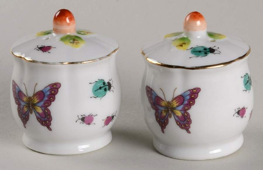 Spring Time Salt & Pepper Set by Royal Crown (Japan)-1