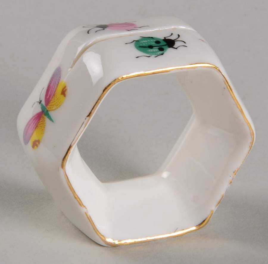 Spring Time Napkin Ring/Placecard Holder by Royal Crown (Japan)-1