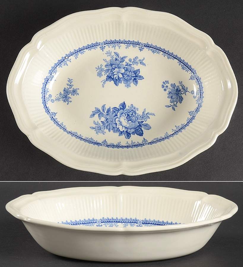 The Adelaide 8" Oval Vegetable Bowl by Royal Doulton-1