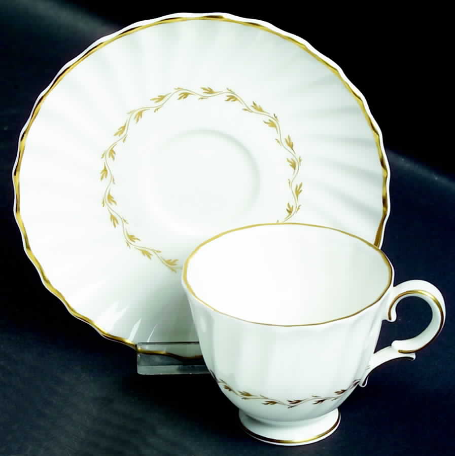 Adrian Footed Demitasse Cup & Saucer Set by Royal Doulton-1
